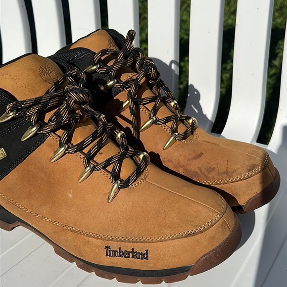 Timberland Men's Euro Sprint Mid Hiker Boots Men’s Size 11.5 - Picture 5 of 16